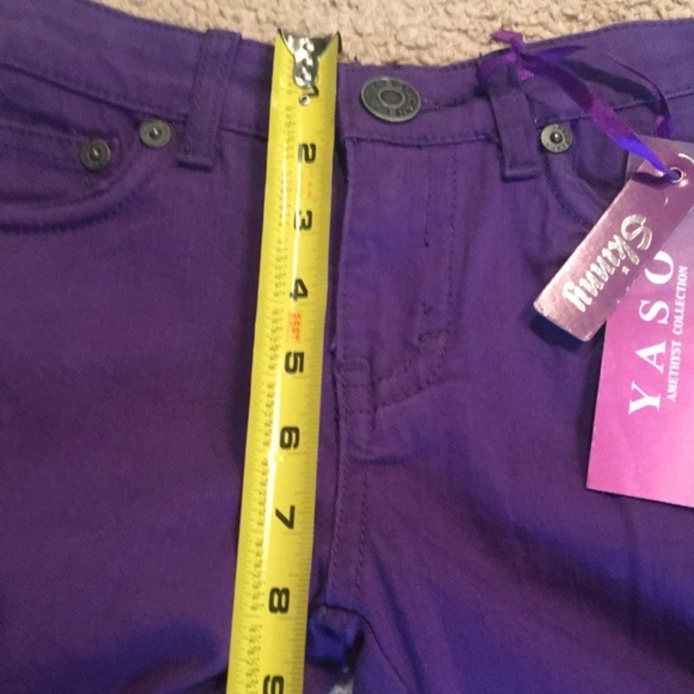 🌸NWT YASO Girls Skinny Jean - sz 12 - Picture 7 of 10
